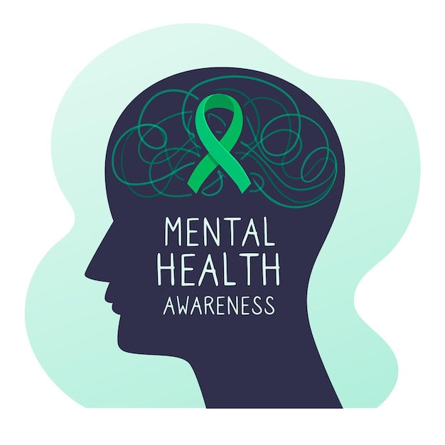 Mental health awareness concept