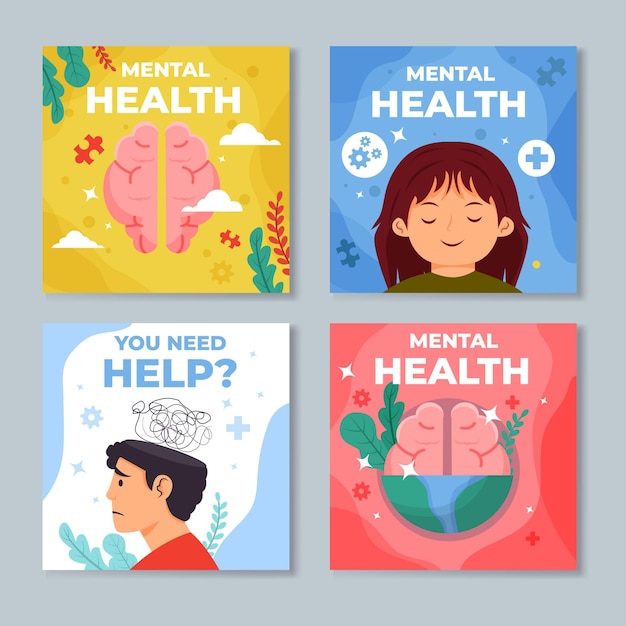 mental health awareness social media post