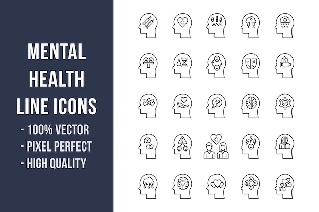 Mental Health Icons