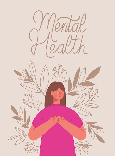 Плакат о психическом здоровье