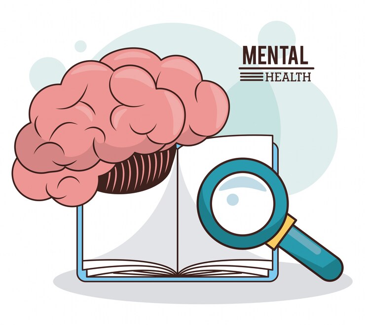 Vector mentale gezondheid
