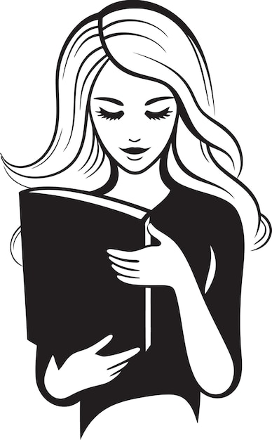 Mentoring masterpiece guida femminile con book vector progettazione per l'illuminazione donna e icona del libro