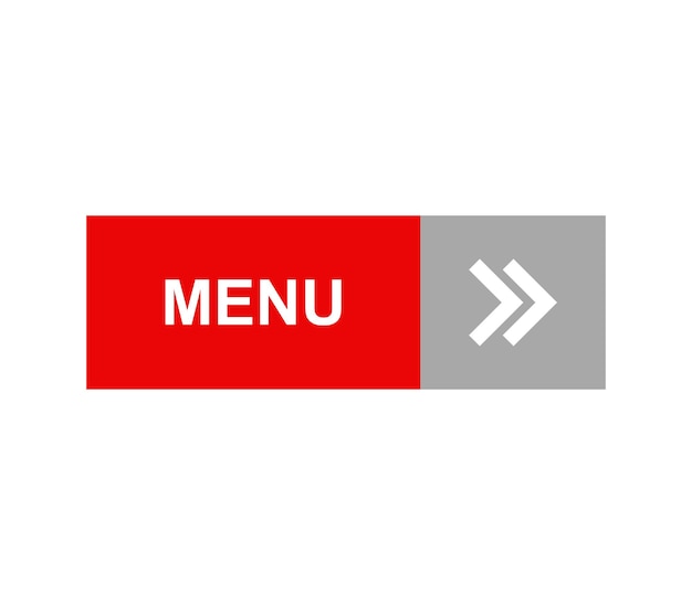 Vector menu button