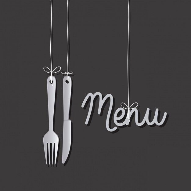 Menu ontwerp