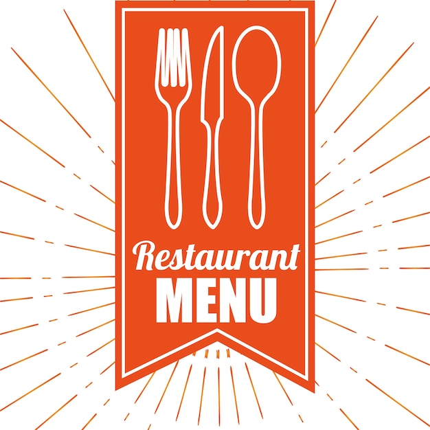 menu restaurant cover icon 