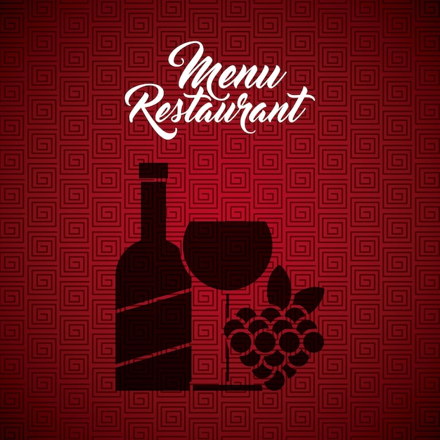 menu restaurant ontwerp, vector illustratie eps10 afbeelding