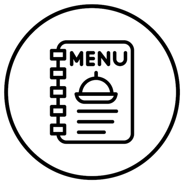 Menu Vector Icon Design Illustration