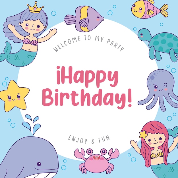 Mermaid birthday