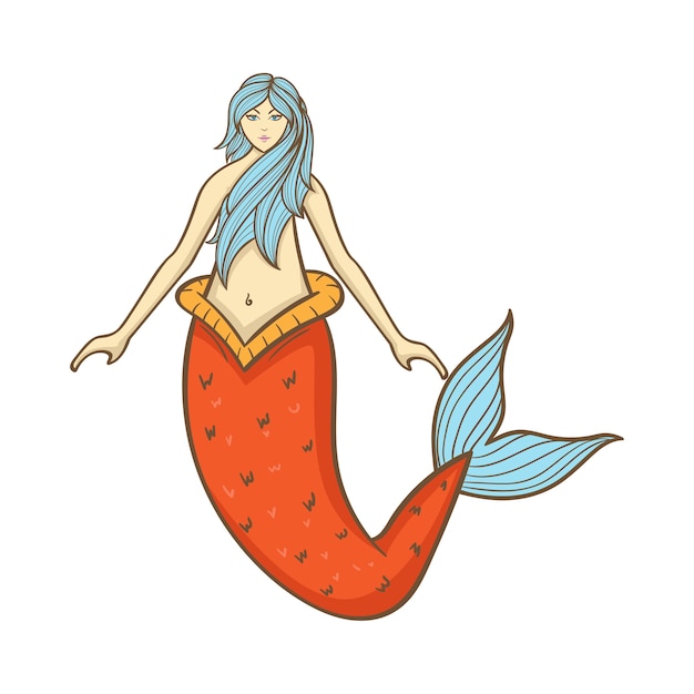 Mermaid illustration