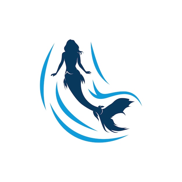 Sirena logo template design vector