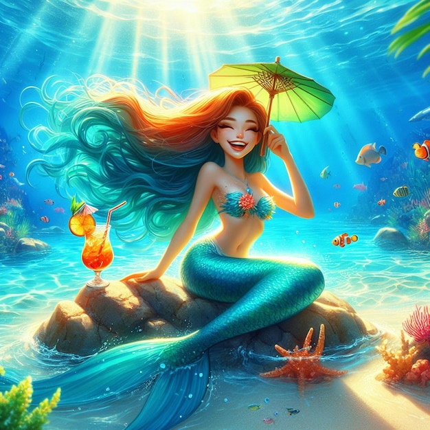 Vector mermaid