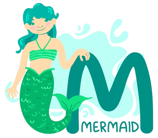 Vector mermaid