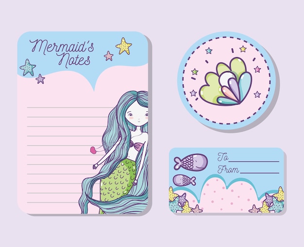 Mermaids printable sheet