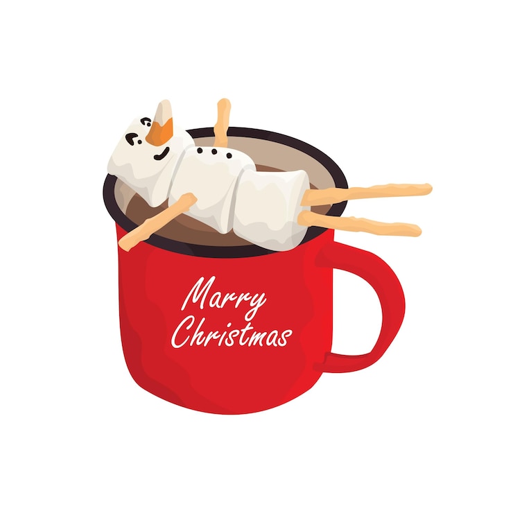 Vector merry christmas 2024