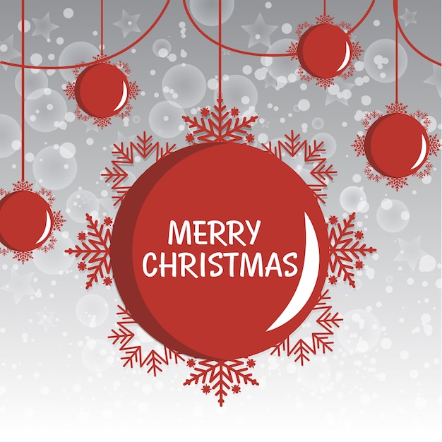 Merry christmas background vector