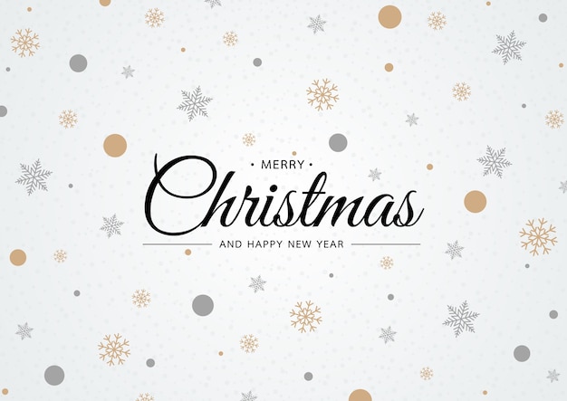 Vector merry christmas background