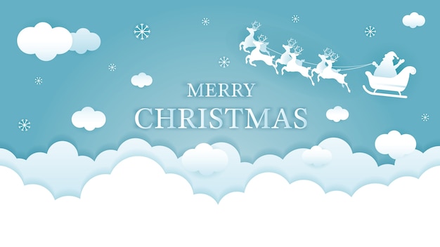 Merry Christmas begroeting achtergrond