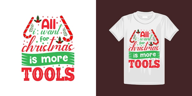 Merry Christmas belettering offerte t-shirt design. Goed voor t-shirt, mok, cadeau en andere afdrukken.