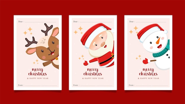 Merry Christmas Cards Collection Cute