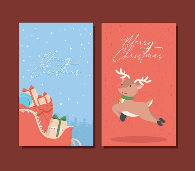 Merry christmas cards