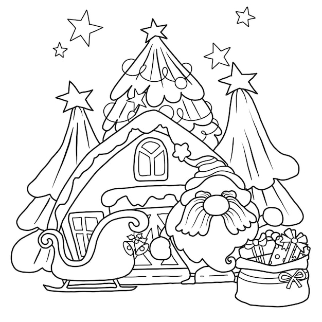 Desenhos de Natal para colorir e coloridos para imprimir  Santa coloring  pages, Christmas coloring sheets, Free christmas coloring pages