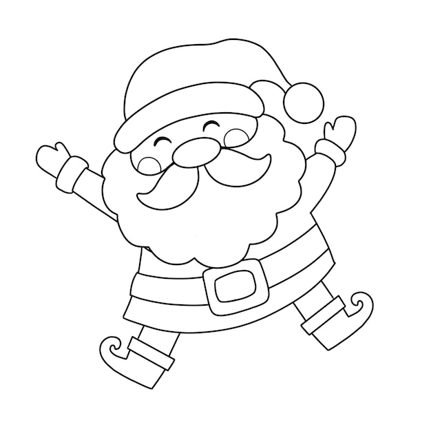 15900 Santa Claus Outline Illustrations RoyaltyFree Vector Graphics   Clip Art  iStock  Bunny easter outline