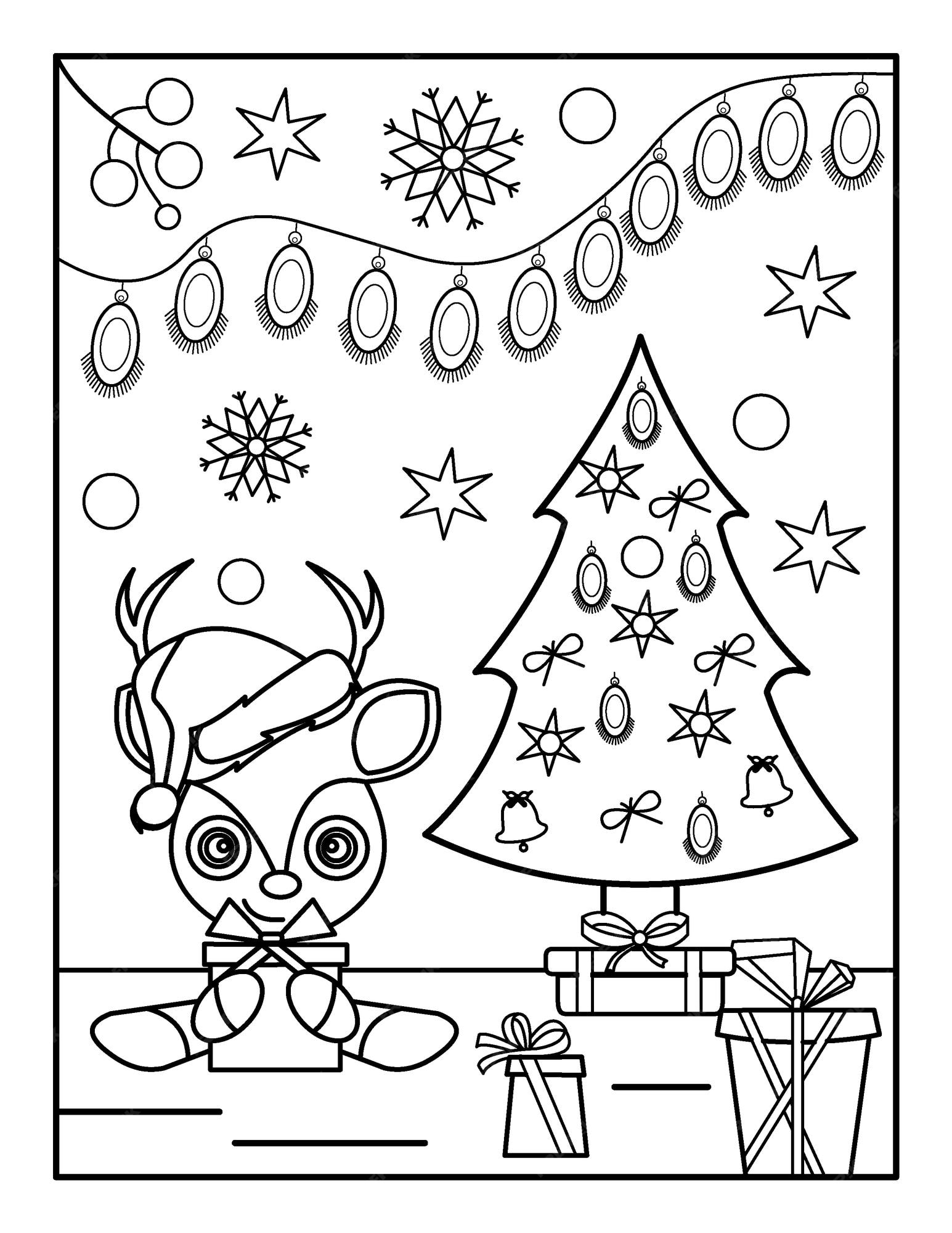 natal Archives - Desenhos para pintar e colorir