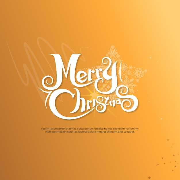 Merry christmas creative ads