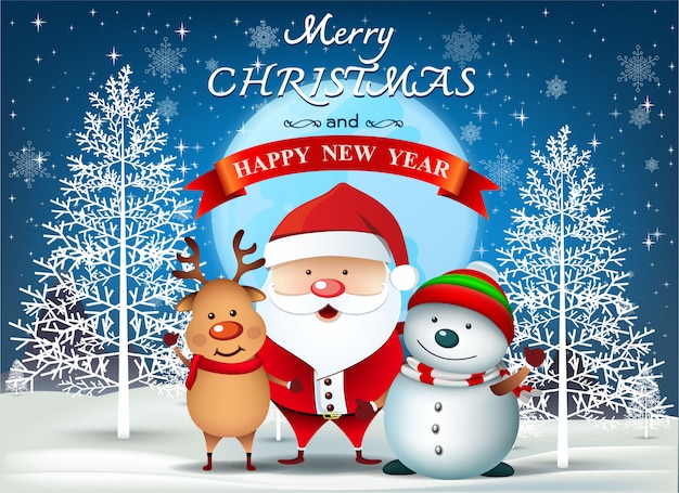 Merry Christmas Everyone greeting card