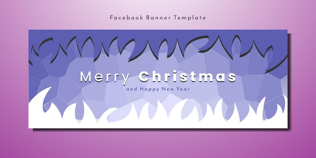 Merry Christmas Facebook Cover Banner