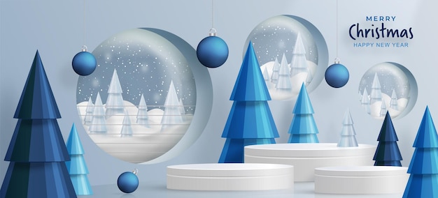С Рождеством Христовым праздничный узор с рождественскими шарами и концепцией снежинок на цветном фоне для пригласительного билета, с Рождеством, с новым годом, поздравительных открыток, плакатов или веб-баннера