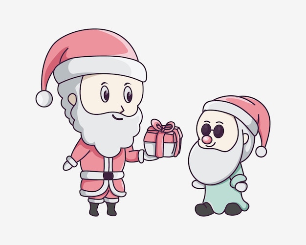 Merry christmas give gifts 2