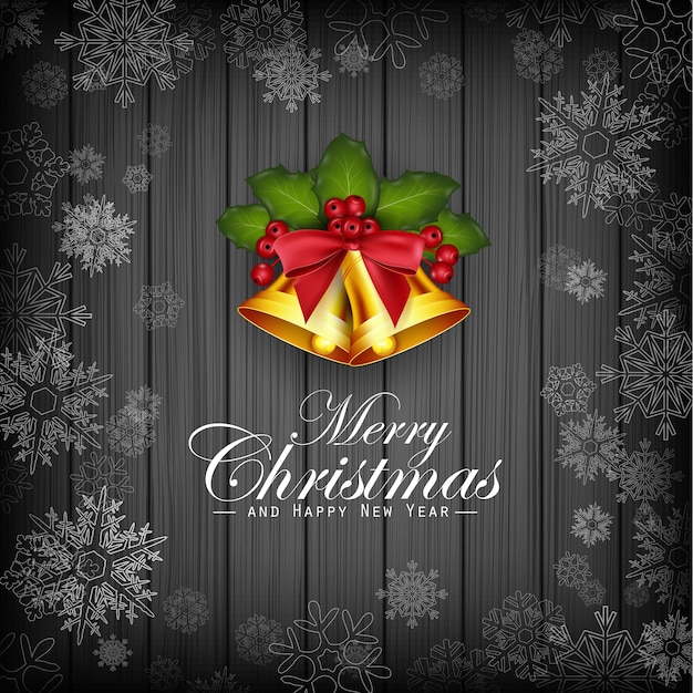 Merry christmas greeting card