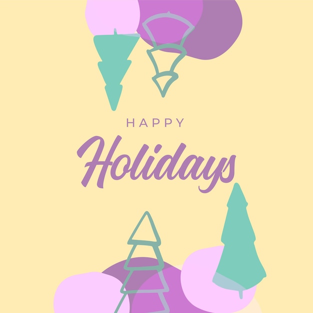 메리 크리스마스 인사말 카드입니다. 트렌디한 추상 사각형 겨울 방학 아트 템플릿입니다. 새 해 즐거운 시즌 인사말 카드입니다. 소셜 미디어 게시물, 모바일 앱, 배너 디자인 및 웹/인터넷 광고용.