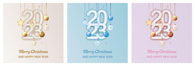 Merry christmas and happy new year 2023