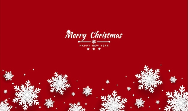 Merry Christmas and Happy New Year background