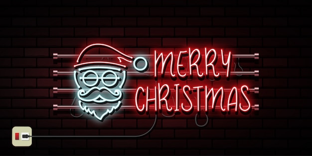 Vector merry christmas and happy new year background