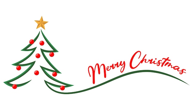 Banner di buon natale e felice anno nuovo design creativo del modello orizzontale scuro