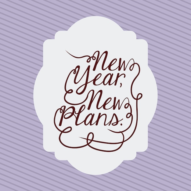 merry christmas and happy new year design