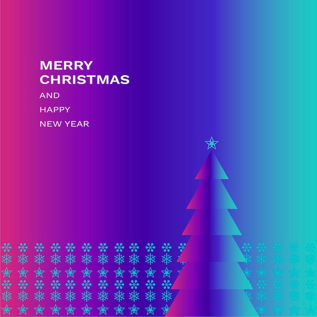 Vector merry christmas and happy new year greeting card posters party covers christmas design with modern style