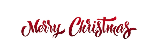 Vettore buon natale e felice anno nuovo calligrafia scritta a mano