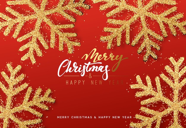 Merry christmas and happy new year holiday background. vector illustration