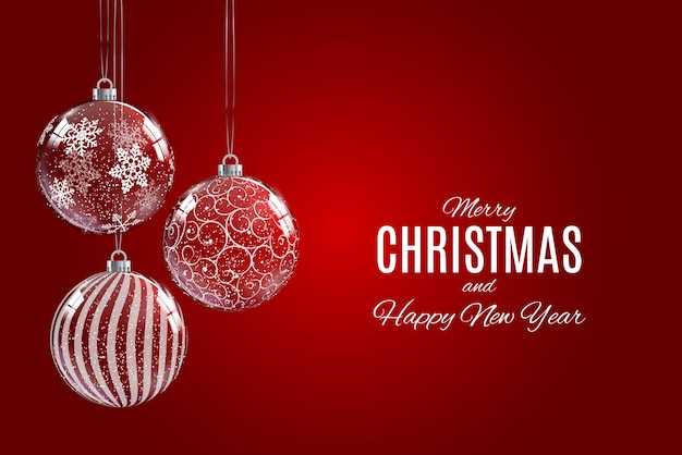 Merry christmas and happy new year posters