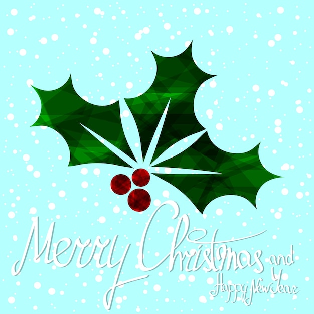 메리 크리스마스 글 디자인 템플릿 Xmas 캘리그라피 터 일러스트레이션