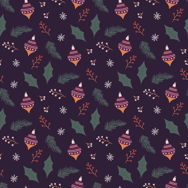 Merry christmas pattern