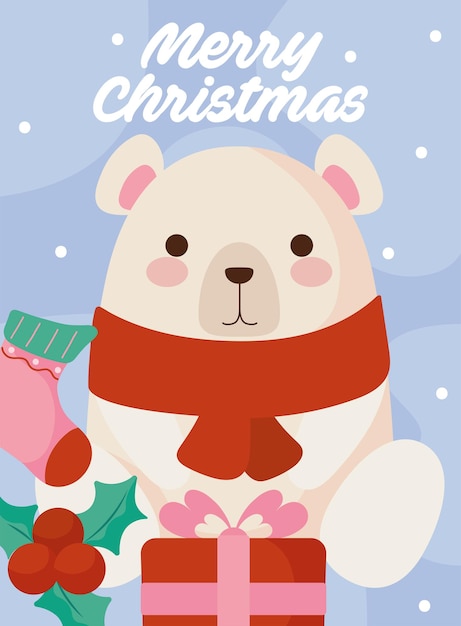 Merry christmas poster