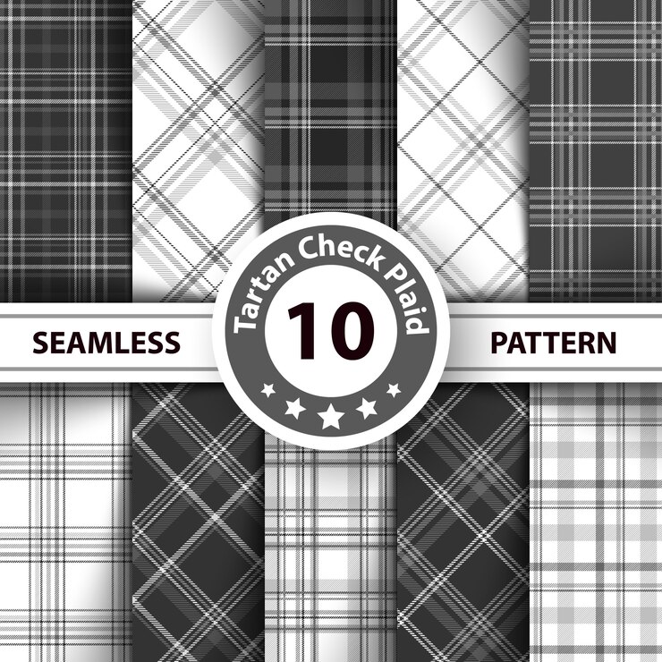 Merry Christmas seamless patterns.