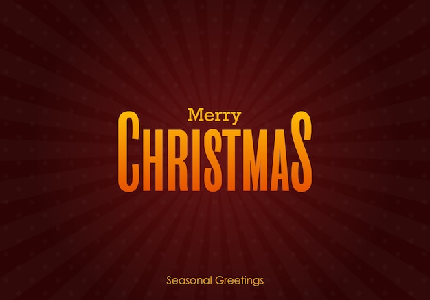 Merry christmas seizoensgebonden vector patroon gradiënt poster