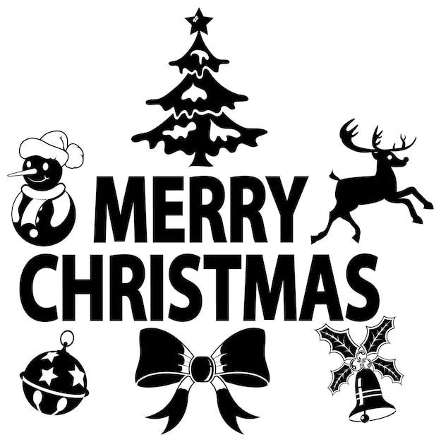 Merry Christmas Sticker