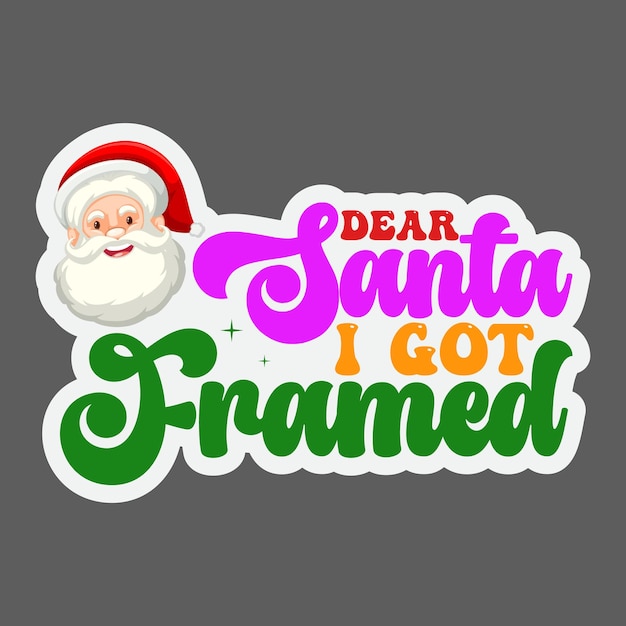 メリー クリスマス ステッカー Svg クリスマス ステッカー バンドル クリスマス ステッカー PngPrintable Stickers Christm